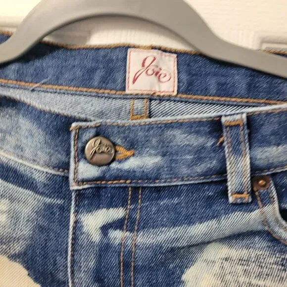 Joie jeans Nwt Acid wash blue jeans Straight Leg size 29 5 pockets jeans - Picture 3 of 7